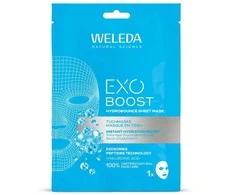 Weleda Exo Boost drėkinamoji lakštinė veido kaukė 20ml