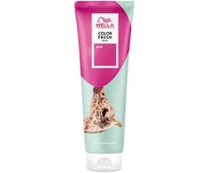 Kaukė suteikianti atspalvį plaukams Wella Color Fresh Mask 150 ml - Rožinė