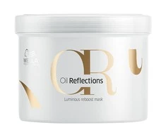 Švytėjimą sustiprinanti plaukų kaukė Wella Oil Reflections Luminous Reboost Mask 500 ml