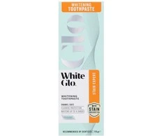 White Glo Alkotest Baltas GLO_Stain Expert dantų pasta 115g