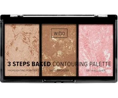 Wibo 3 Steps Baked kontūravimo paletė, 10 g
