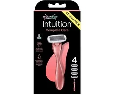 Wilkinson Intuition Complete Care rączka i 4 įdėklai su 5 ostrzami