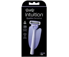 Barzdaskutė Wilkinson Sword Wilkinson Intuition Quattro Sensitive maszynka do golenia su 4 ostrzami