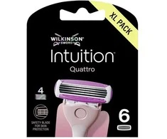 Tanita Wilkinson Intuition Quattro wkład su 4 ostrzami 6szt