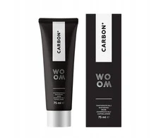 Woom Carbon+ balinanti juoda dantų pasta su aktyvuota anglimi 75ml