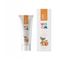 Woom Natūrali vaikų dantų pasta 3-8 metų vaikams Persikas 50ml