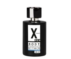 X Phero Body Attack Mėlyna kvepalai su feromonais vyrams 50ml