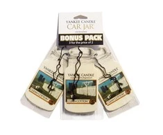 Yankee Candle Clean Cotton Car Jar rinkinys