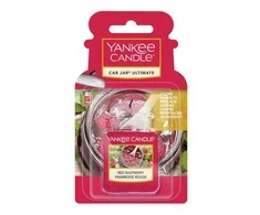 Yankee Candle Raudona aviečių skonio automobilio kvapo žvakė „Ultimate“ 24 g