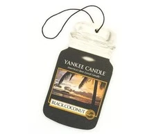 Yankee Candle Juodas kokoso spalvos automobilio kvapas