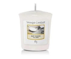 Yankee Candle Baby Powder kvapioji žvakė unisex, 49 g