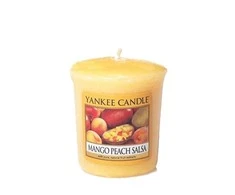 Yankee Candle Mango Peach Salsa Scented Candle kvapioji žvakė, 49 g