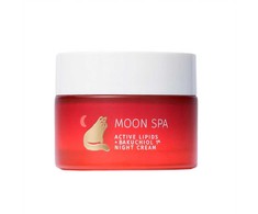 Yope „Moon Spa“ naktinis kremas su aktyviais lipidais ir bakuchioliu 1%, 50 ml