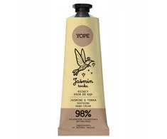 Yope Natūralus raminamasis rankų kremas su jazminais ir tonka ežiuole, 50 ml
