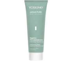 Yoskine Japan Pure Rice Infusion Sapphire Micropeeling Face Scrub veido šveitiklis, 75 ml