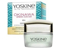 Yoskine Okinawa Žalias Caviar 60+ Day and Night Wrinkle Filling Kreminis veido kremas, 50 ml