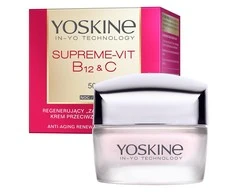 DAX Yoskine Supreme-Vit B12+C regeneruojantis veido naktinis kremas nuo raukšlių 50+ 50ml
