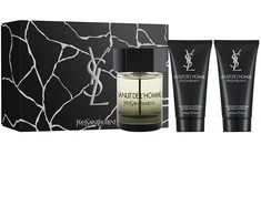 Yves Saint Laurent La Nuit De L'Homme komplektas tualetinio vandens purškiklis 100ml + dušo želė 2x50ml