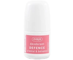 Ziaja Defence rytietiškas ir balzaminis rutulinis dezodorantas 60 ml