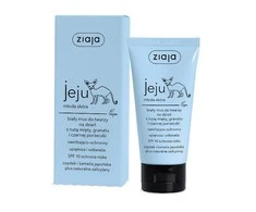 Ziaja Jeju Baltas Face Mousse Moisturiser Day Kreminis moterims, 50 ml