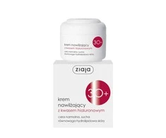 Ziaja 30+ Moisturizing Kreminis With Hyaluronic Acid Day Kreminis