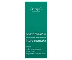 Ziaja Manuka Tree Night Skin Kreminis moterims, 50 ml