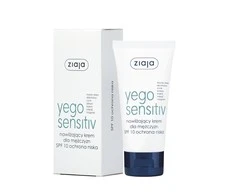 Ziaja Yego Sensitiv drėkinamasis kremas vyrams žemos apsaugos SPF10 50ml