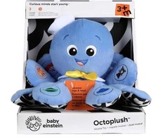 Baby Einstein interaktyvus muzikinis aštuonkojis Octoplush, spalvų mokymasis 3 kalbomis, 30933