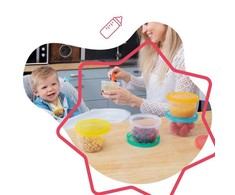 Babymoov Badabulle - Badabowls maisto indeliai - 12 x 250 ml