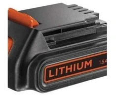 Black &amp; Decker Juodas &amp; Decker Akumuliatorius Juodas &amp; Decker BL1518-XJ; 18 V; 1,5 Ah; Li-ion