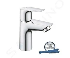 Grohe izlietnes maisītājs Start Edge S, ar push-open, hroms
