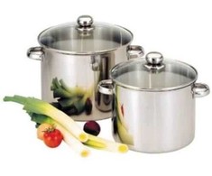 Konditeris - BAUMALU - Standartinis - Inoksas - Stiklo dangtis - 24 cm