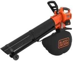 Black &amp; Decker Juodas &amp; Decker Akumuliatorinis lapų siurblys-pūstuvas Juodas &amp; Decker BCBLV3625L1-QW; 36 V; 1x2,5 Ah akum.