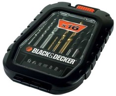 Black &amp; Decker Juodas+DECKER Rinkinys AKCESORIÓW 16szt. ...