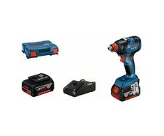 BOSCH SMŪGINIS SUKTUVAS 1/2″ / HEX 1/4″ GDX 18V-200 2×4,0Ah 200Nm L-CASE