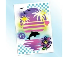 Airbrush Plush Airbrush Art – mini plakatų rinkinys (11015)