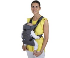 Ergonomiškas kūdikio nešioklis Chicco EasyFit Moon Pilkas 0–9kg, reguliuojamas