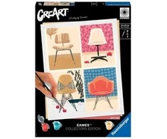 Piešimo pagal skaičius rinkinys CreArt Ravensburger 20153 Take a Seat