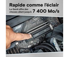 Crucial T500 M.2 PCI-e 4.0 NVMe 2TB aušintuvas