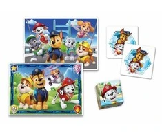 Clementoni Dėlionė Paw Patrol Edukit 4in1