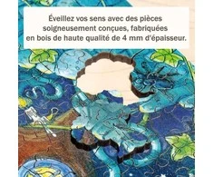 Ravensburger Medinė dėlionė 500 vnt. - Magiškas miškas