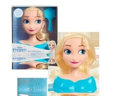 Disney Frozen Lėlė plaukų šukavimo ir formavimo galvutė Disney Princess Elsa Frozen +