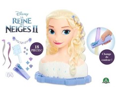 justplay Lėlės galva šukuosenoms Princesses Disney Frozen 2 Elsa