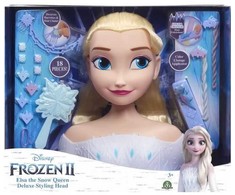 justplay Lėlės galva šukuosenoms Princesses Disney Frozen 2 Elsa