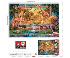 Educa Dėlionė (puzzle) 4000 RETURNING from the SAVANNAH 14-99metų