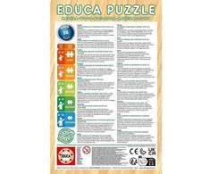 Educa G3 Medinė dėlionė 2x50 karalius liūtas