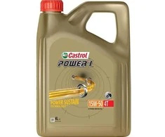 Alyva motociklams Castrol Power 1 15W50, 4L