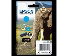 Epson No.24 XL (C13T24324012), žydra kasetė