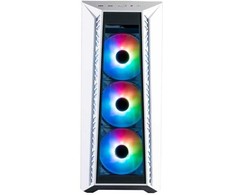 Cooler Master dėklas MasterBox 520 Baltas, ATX, be maitinimo, permatomas šonas, baltas