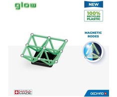 Šviečiantys perdirbti magnetiniai blokeliai 60 vienetų GEOMAG GEO-338